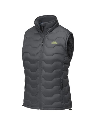 Bodywarmer duvet isotherme Epidote recyclé certifié GRS pour femme