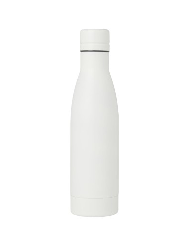 Bouteille isotherme Vasa en acier inoxydable recyclé certifié RCS de 500 ml avec isolation par le vide et couche de cuivre