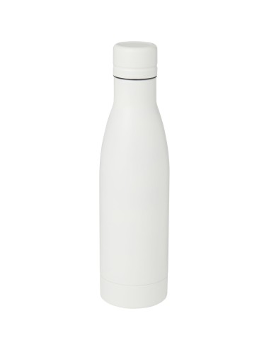 Bouteille isotherme Vasa en acier inoxydable recyclé certifié RCS de 500 ml avec isolation par le vide et couche de cuivre