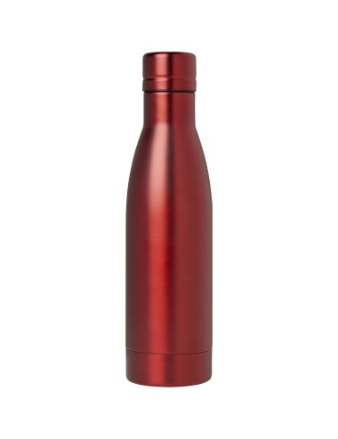 Bouteille isotherme Vasa en acier inoxydable recyclé certifié RCS de 500 ml avec isolation par le vide et couche de cuivre
