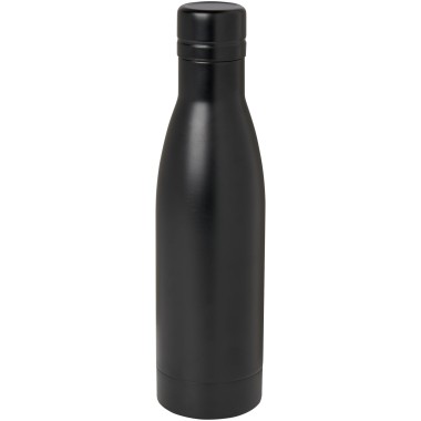 Bouteille isotherme Vasa en acier inoxydable recyclé certifié RCS de 500 ml avec isolation par le vide et couche de cuivre