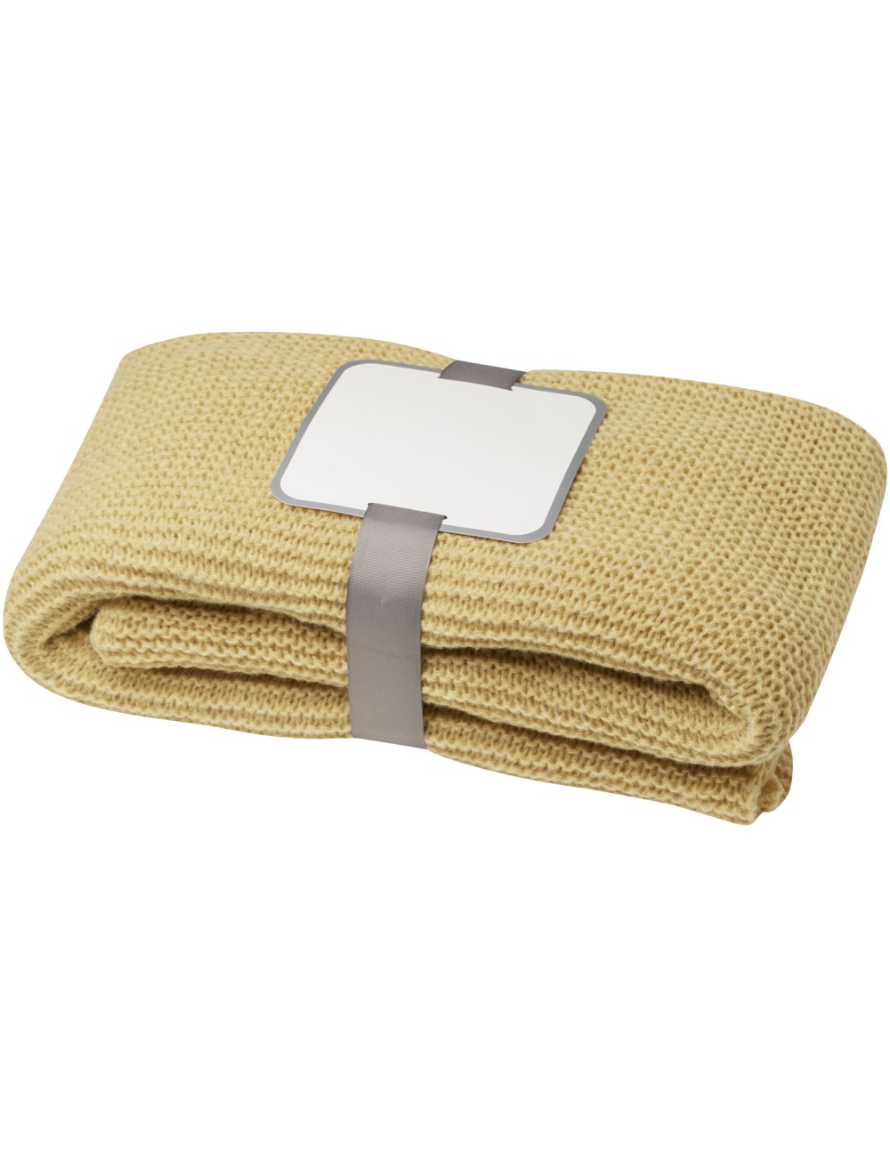 Couverture tricotée Suzy de 150 x 120 cm en polyester certifié GRS