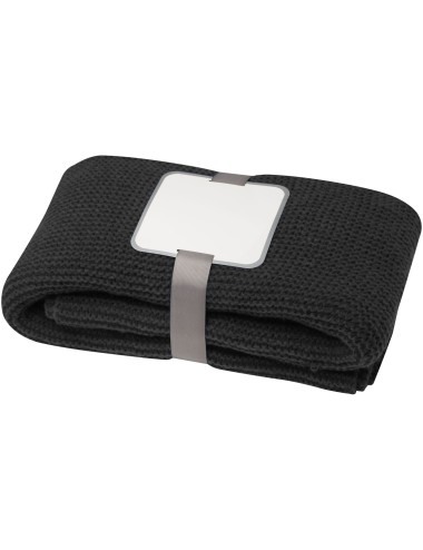 Couverture tricotée Suzy de 150 x 120 cm en polyester certifié GRS