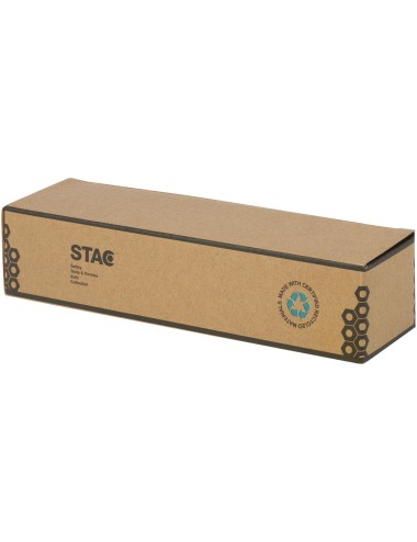 Torche en plastique recyclé avec mousqueton Kuma en bambou/RCS