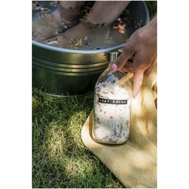 Sel de bain WELLmark Just Relax de 500 ml de - parfum roses