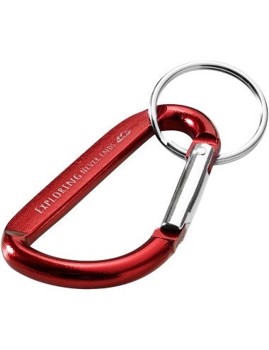 Porte-clés mousqueton Timor en aluminium recyclé RCS