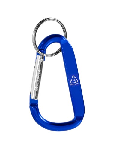 Porte-clés mousqueton Timor en aluminium recyclé RCS