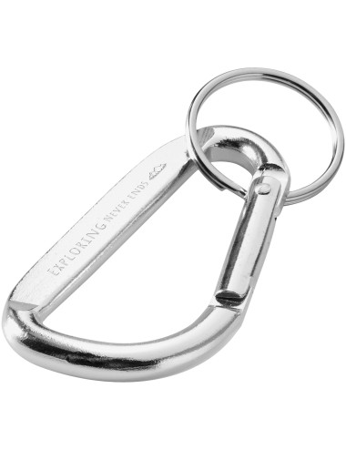 Porte-clés mousqueton Timor en aluminium recyclé RCS