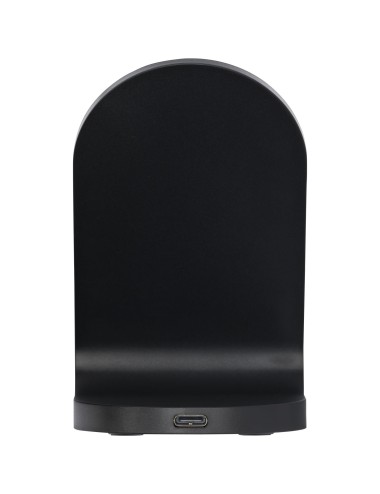 Socle de charge sans fil Loop de 15 W à double bobine en plastique recyclé certifié RCS