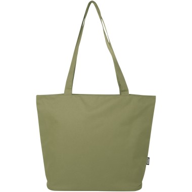 Sac shopping Panama de 20 L avec fermeture éclair recyclé certifié GRS