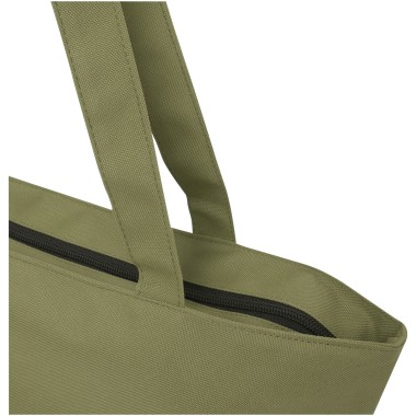 Sac shopping Panama de 20 L avec fermeture éclair recyclé certifié GRS
