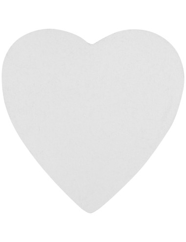 Post-its recyclés Sticky-Mate® en forme de cœur