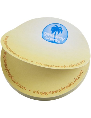 Post-its recyclés Sticky-Mate® en forme de cercle