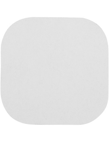 Notes adhésives recyclées Sticky-Mate® de forme carrée avec coins arrondis