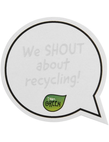 Post-its recyclés Sticky-Mate® en forme de bulles