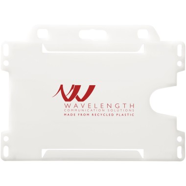 Porte-cartes Vega en plastique recyclé