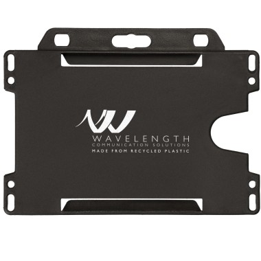 Porte-cartes Vega en plastique recyclé