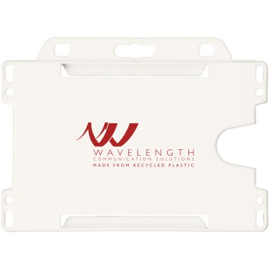 Porte-cartes Vega en plastique recyclé