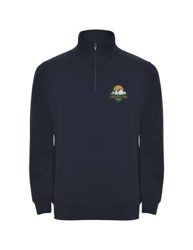 Pull zippé Aneto avec fermeture quart de zip