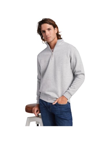 Pull zippé Aneto avec fermeture quart de zip