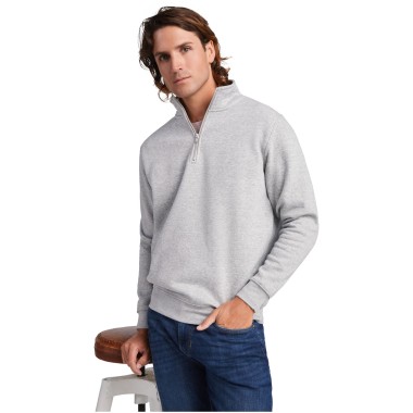 Pull zippé Aneto avec fermeture quart de zip