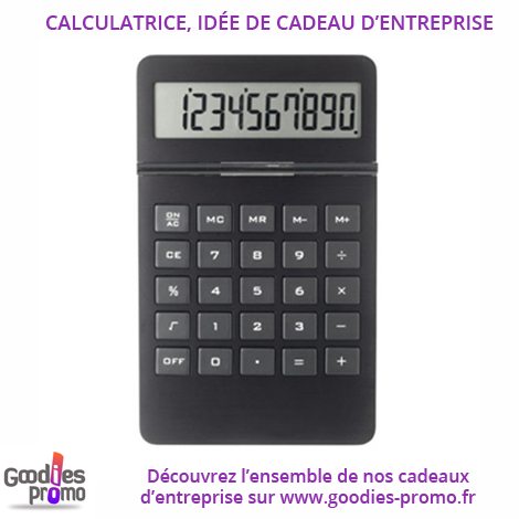 Calculatrice publicitaire