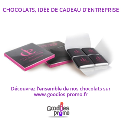 Chocolats publicitaire