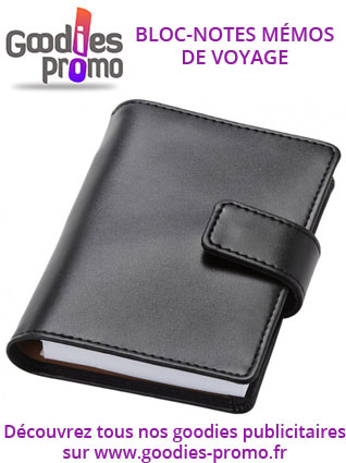 Bloc note mémo promotionnel